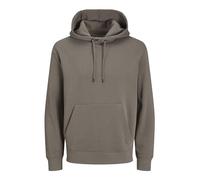 JACK & JONES Jjestar Basic Sweat Hood Noos Shirt à Capuche, Taupe, L Homme