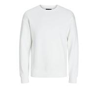 Jack & Jones Jjestar Basic Sweat-Shirt à col Rond pour Homme, Cloud Dancer, XXL