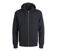 JACK & JONES JJESTAR Basic Sweat Zip Hood Noos Blouson À Capuche, Noir, M Homme