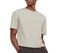 JACK & JONES Jjestar Jj Tee Ss Noos Homme T-shirt, Beige, M