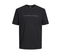 JACK & JONES Jjestar Jj Thé Ss Noos Jnr Garçon T-shirt, Noir, 128