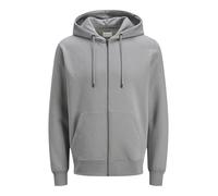 JACK & JONES Jjestar Noos Sweat à Capuche zippé Basique Veste de Sweatshirt, Ultimate Grey, M Homme