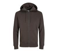 JACK & JONES Jjestar Noos Sweat zippé à Capuche Veste de survêtement, Mulch, M Homme