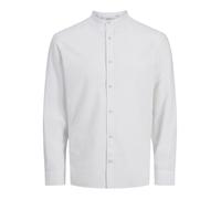 Jack & Jones Summer Band Long Sleeve Shirt Blanc XL Homme