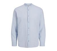 JACK & JONES Jjesummer Band Ls Sn T-Shirt Chemise à Manches Longues, Chambray Blue, M Hommes