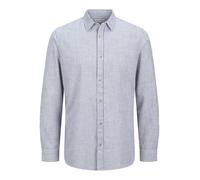 JACK & JONES Jjesummer Ls Sn T-Shirt Chemise à Manches Longues, Infini/détail : Rayures, XL Hommes