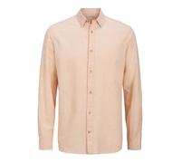 JACK & JONES Jjesummer Ls Sn T-Shirt Chemise à Manches Longues, Peach Parfait, L Hommes