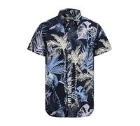 JACK & JONES Jjhawaii AOP T-Shirt SS, Sky Captain, XL Hommes