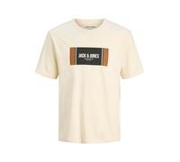 JACK & JONES Jjhayato Tee SS Crew Neck BTS, Bronze, XL