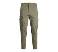 JACK & JONES Jjiace Jjdex Tapered AKM Dusty O. Noos Pantalon Cargo, Vert Olive, 28W x 32L Homme