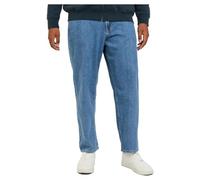 JACK & JONES JJICHRIS JJORIGNIAL MF 412 PLS Jean Coupe décontractée pour Homme Grande Taille, Bleu Denim, 40W x 30L