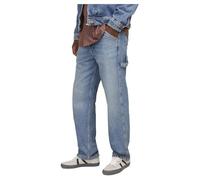 JACK & JONES Jjieddie Jjcarpenter SBD 416 Noos Jeans, Bleu Denim, 36W x 32L Homme