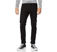JACK & JONES Jjiglenn Jjfelix Am 046 50 SPS Noos, Jean Slim Homme, Noir (Black Denim), W33/L30 (Taille Fabricant: 33)