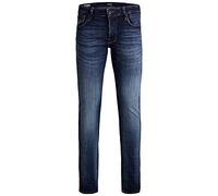 JACK & JONES Jjiglenn Jjicon Jj 057 50sps Noos, Jean slim Homme, Bleu (Blue Denim), W33/L30 (Taille fabricant: 33)