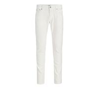 JACK & JONES Jean 'JJIGlenn JJOriginal' blanc denim, Taille 30 Longueur 32