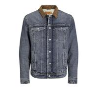 JACK & JONES Veste mi-saison 'JJIJEAN' bleu denim / cognac, Taille S