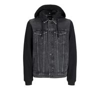 JACK & JONES Jjijean Jjjacket W Sweat Wi 204 Veste, Jean Noir, L Homme
