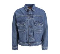 Jack & Jones Jjikevin Jjjacket SBD 582 Noos, Bleu Denim, S Homme