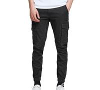 JACK & JONES Jjipaul Jjflake Akm 542 Black Noos, Pantalon Homme, Noir (Black Black), W36/L34 (Taille fabricant: 36)