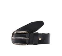 JACK & JONES JJIPAUL JJLEATHER BELT NOOS, Ceinture Homme, Noir (Black), 85 cm