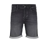 JACK & JONES Jjirick Jjicon I.K. Ge 062 Sn Pls Short Grande Taille, Jean Noir, 38
