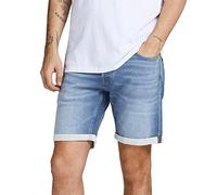 JACK & JONES JJIRICK JJICON Shorts NA 306 I.K SN, Bleu Denim, S Homme