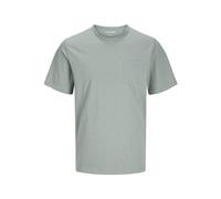 JACK & JONES Jjjake Tampa Pocket Tee SS Crew Neck, Iceberg Green, S