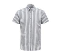 JACK & JONES Jjjoshua Oxford Stripe Shirt S/S Pls, Bleu Ensign, 5XL Homme