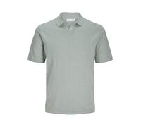 JACK&JONES Jjkane Polo à col Fendu en Tricot, Iceberg Green, M Hommes