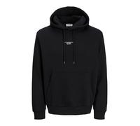 JACK & JONES Jjkenji Sweat à Capuche Pls - Grande Taille, Noir, 5XL