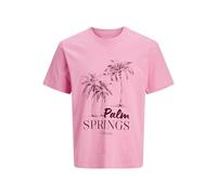JACK & JONES Jjlarri Tee SS Crew Neck Mni T-Shirt, Prism Rose., 128