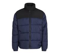 JACK & JONES Jjmoon Veste tampon col montant pour homme, Navy Blazer/Detail:blocking, XL
