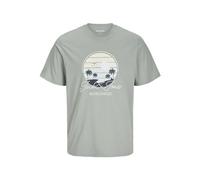 JACK & JONES Jjpalm Tee SS Crew Neck Pls, Iceberg Green, 5XL Hommes