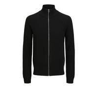 Jack & Jones Jjpannel Aw25 Cardigan en Tricot zippé pour Homme, Noir, L