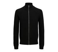 Jack & Jones Jjpannel Aw25 Cardigan en Tricot zippé pour Homme, Noir, L