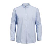Jack & Jones Jjprparma L/S Pls Chemise d'affaires pour Homme, Bleu Cachemire/Coupe : Coupe Ample, 5XL