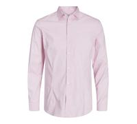JACK & JONES Jjprparma Shirt L/S Noos Chemise à Manches Longues, Rose Nectar/Coupe : Super Slim, S Hommes