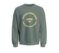 JACK & JONES Jjsimon Sweat à col rond, Vert Iceberg, XL