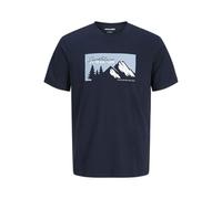 JACK & JONES Jjsun Tee SS Crew Neck, Sky Captain, S Hommes