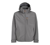 JACK & JONES Jjthatcher Veste à Capuche Softshell pour Homme, Gris, L