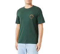 JACK & JONES JJWARRIOR T-Shirt à col Rond pour Homme Coupe Droite Tailles S M L XL XXL, Mountain View/imprimé : Petit, M