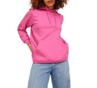 Jack & Jones Jjxx Jxabbie Ls Rel Every Brush Hood Noos Sweat-Shirt pour Femme, Rose Carmin/imprimé : Logo Jjxx Magenta, XS