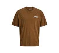 JACK & JONES Jjyuki Tee SS Crew Neck BF, Robe de Lune., L