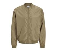 JACK & JONES Jjzack Bomber 100% Polyester, Kaki, L Hommes
