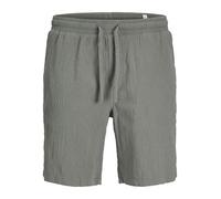 JACK & JONES Jogger Jpstjaiden Crinkle Short de Jogging Sn SRT, Mulled Basil, L Hommes