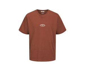 JACK & JONES Joracapulco Back T-Shirt à col Rond pour Homme, Arabian Spice, L