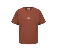 JACK & JONES Joracapulco Back T-Shirt à col Rond pour Homme, Arabian Spice, S