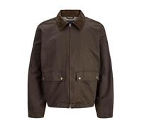 JACK & JONES Jorbedford Waxed Jacket Veste cirée, Beige foncé, XX_l Hommes