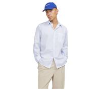 JACK & JONES Jorbill Poplin T-Shirt Large L Maillot de survêtement, Bleu Cornflower, L Homme