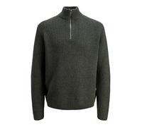 Jack & Jones Jorbleecker Knit Half Zip BF Jorbleecker Knit Demi-Fermeture éclair BF Homme (Lot de 1), Forest River, S